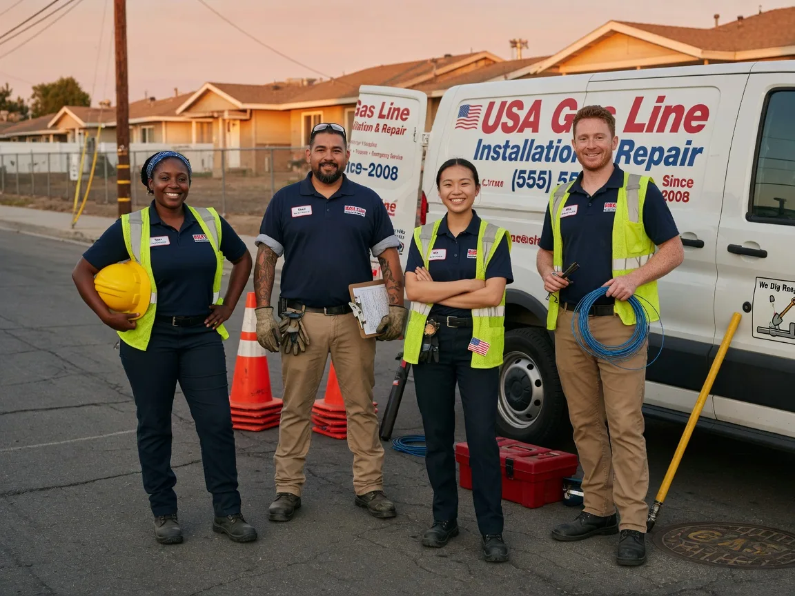Gas Line Installation company in Wadesville, IN